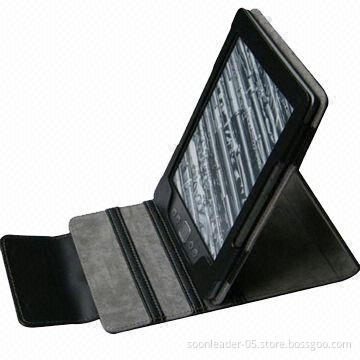 Convertible Flip Case Cover for Amazon Kindle 4, Black Color with Multi-angel View Choice